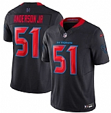 Men's Houston Texans #51 Will Anderson Jr. Navy 2024 2nd Alternate F.U.S.E Vapor Football Stitched Jersey Dzhi,baseball caps,new era cap wholesale,wholesale hats
